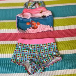Disneystore Nemo 2 Piece Swimsuit 2